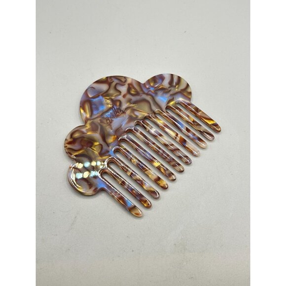 Mle Cloud Comb in Iridescent Labradorite Plastic Set of 2 Hair Accessory main image 5